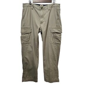 REDHEAD BRAND CO Men's Khaki Cargo Pants Size 30 Authentic Outdoor Gear